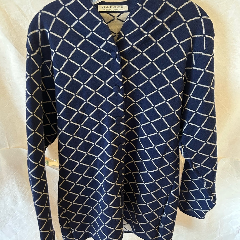 Jaeger Cardigan Sweater